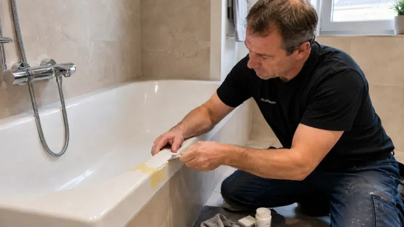 Badewanne reparieren