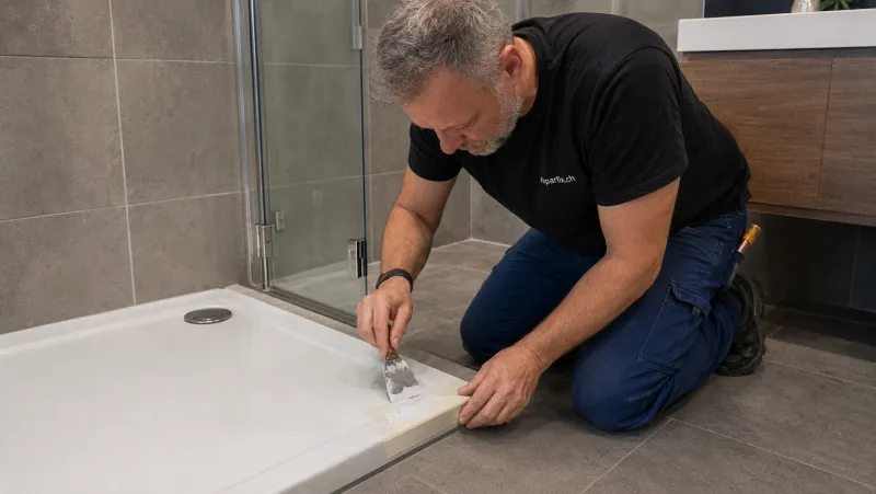 Duschwanne reparieren