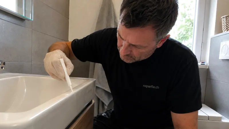 Lavabo reparieren